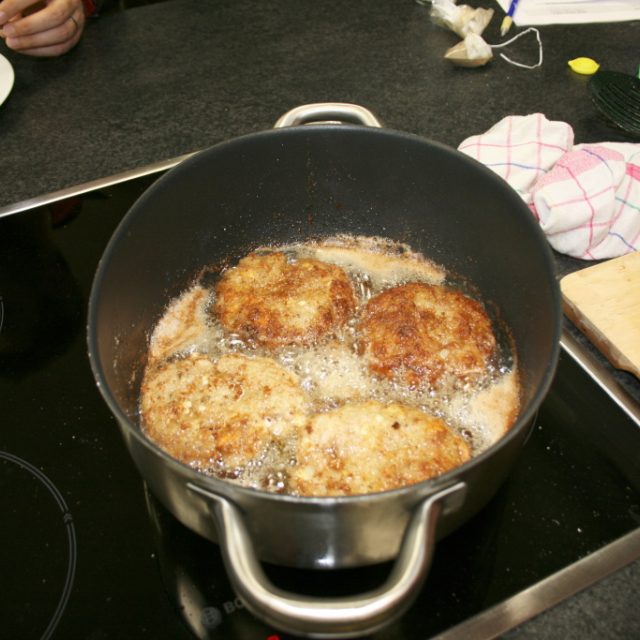 Holandské řízky na plotně | foto: Tomáš Rypan,  Český rozhlas