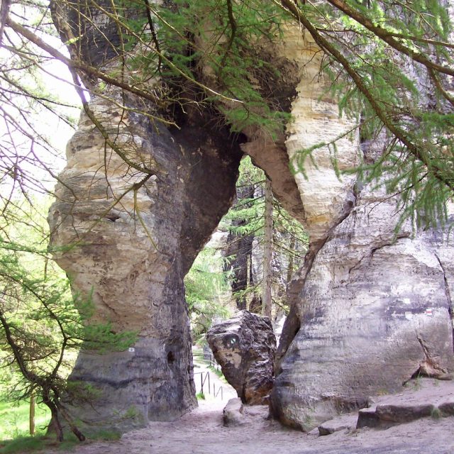 Tiské stěny - brána do skal | foto: Stanislava Brádlová,  Český rozhlas