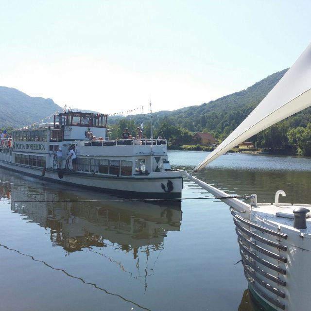 Loď Porta Bohemica | foto: Jan Bachorík,  Český rozhlas
