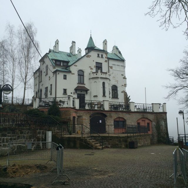 Zámeček na Pastýřské stěně v Děčíně | foto: Daniela Pilařová,  Český rozhlas