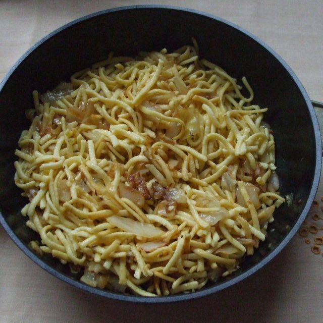 Špecle se zelím | foto: Stanislava Brádlová,  Český rozhlas