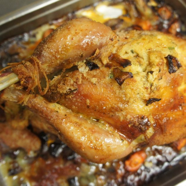 Pečené kuře s nádivkou | foto: Patrik Rozehnal,  Český rozhlas