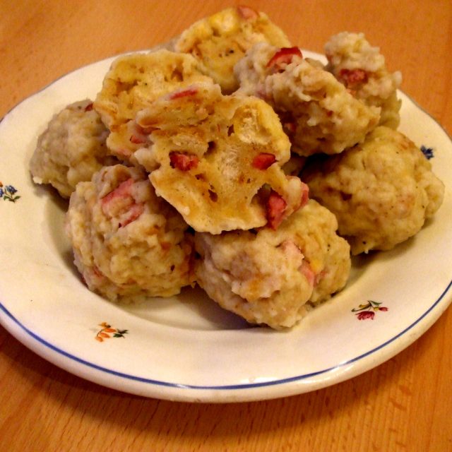 Špekové knedlíky | foto: Stanislava Brádlová,  Český rozhlas