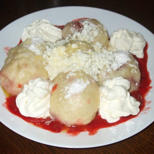 Jahodové knedlíky | foto: Stanislava Brádlová,  Český rozhlas