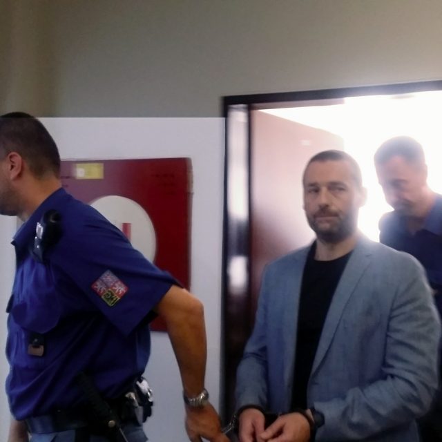 Daniel Ježek u soudu v roce 2017 | foto: Jan Bachorík,  Český rozhlas