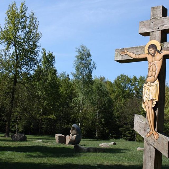 Současné pietní místo v Letech u Písku | foto: Barbora Němcová