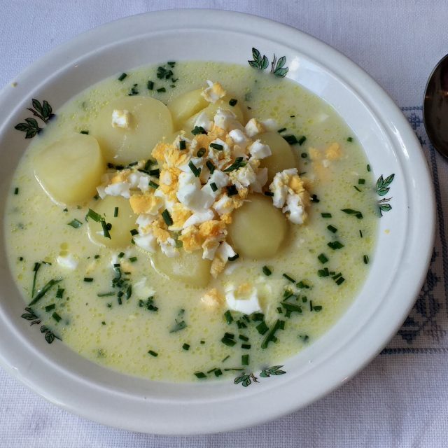 Pažitková omáčka | foto: Stanislava Brádlová,  Český rozhlas