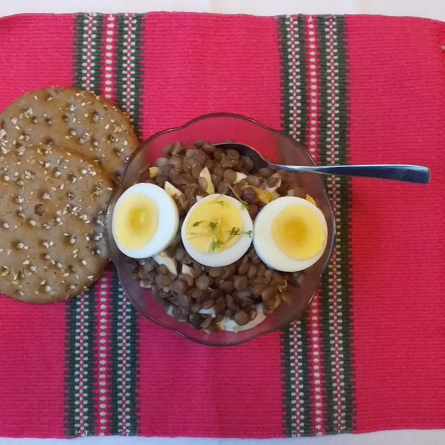 Čočkový salát | foto: Stanislava Brádlová,  Český rozhlas