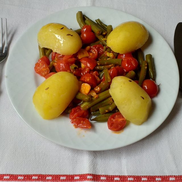 Fazolky a rajčata | foto: Stanislava Brádlová,  Český rozhlas