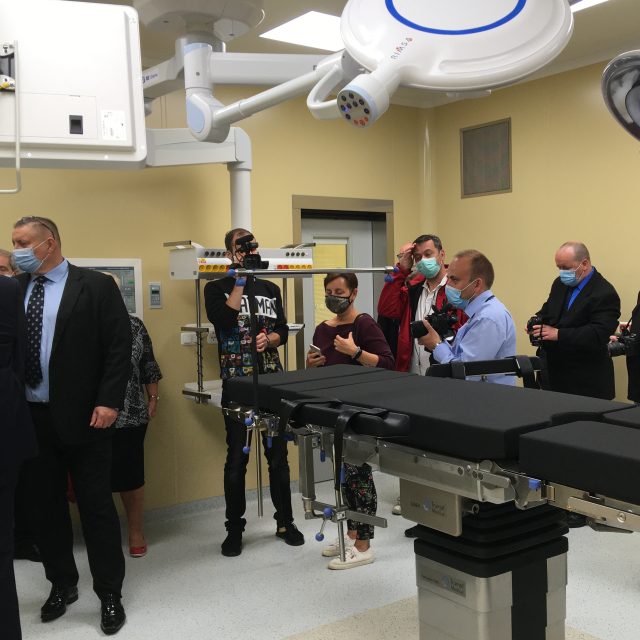 Teplická nemocnice má novou budovu s plně digitalizovanými sály | foto: Gabriela Hauptvogelová,  Český rozhlas