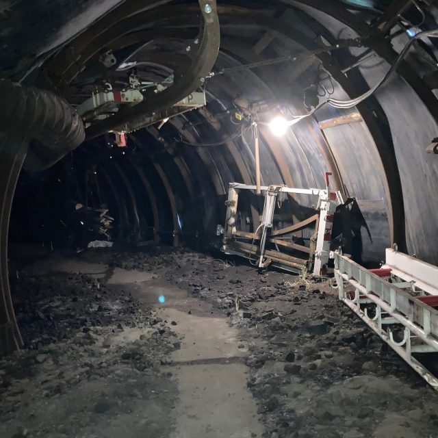 Štola v Podkrušnohorském muzeu v Kopistech | foto: Jan Beneš,  Český rozhlas