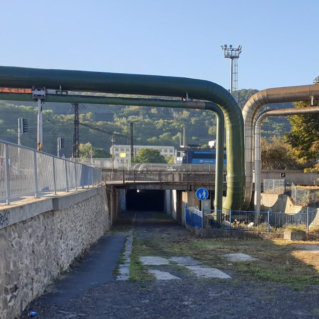 Podchod u Západního nádraží v Ústí nad Labem | foto: Jan Bachorík,  Český rozhlas