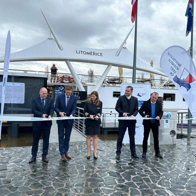 V Litoměřicích se otevřelo zmodernizované přístaviště | foto: Lucie Heyzlová,  Český rozhlas