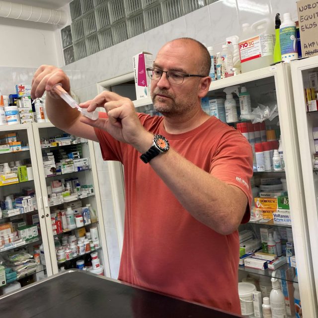 Veterinář Roman Vodička má v Zoo Praha na starosti 700 druhů zvířat | foto: Ľubomír Smatana,  Český rozhlas