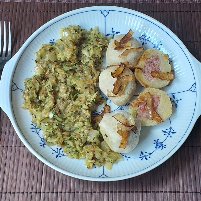 Cuketové zelí a plněné knedlíky | foto: Stanislava Brádlová,  Český rozhlas