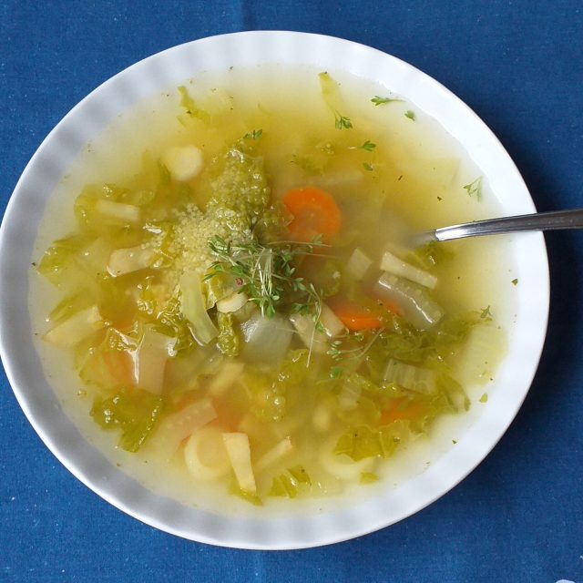 Polévka s pekingským zelím | foto: Stanislava Brádlová,  Český rozhlas