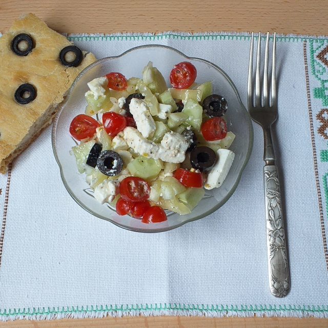 Řecký salát | foto: Stanislava Brádlová,  Český rozhlas