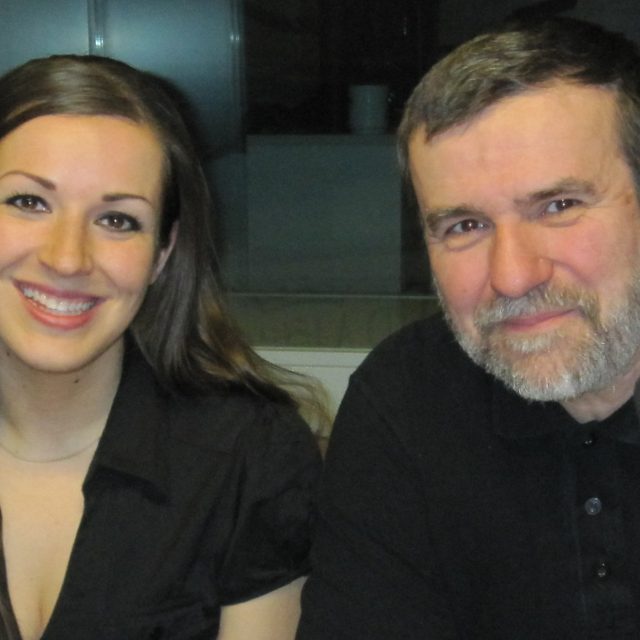 Eva Kličková a Vlastimil Vondruška | foto: Jan Profous,  Český rozhlas