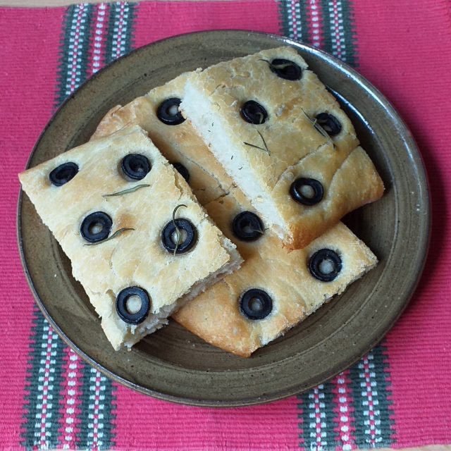 Focaccia s olivami | foto: Stanislava Brádlová,  Český rozhlas