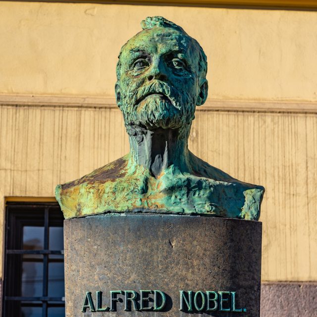 Socha Alfreda Nobela | foto: Shutterstock