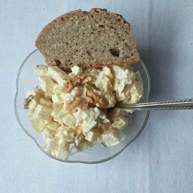 Celerový salát s ořechy | foto: Stanislava Brádlová,  Český rozhlas