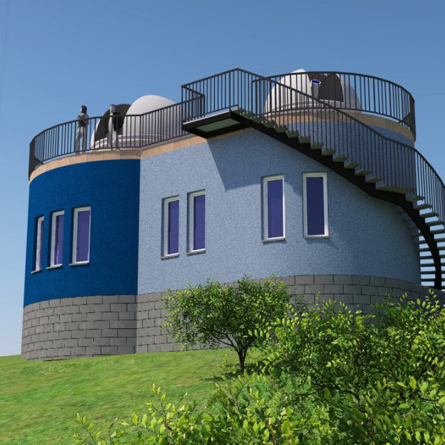 Vizualizace plánované přírodovědné observatoře v Kadani | foto: Městský úřad Kadaň