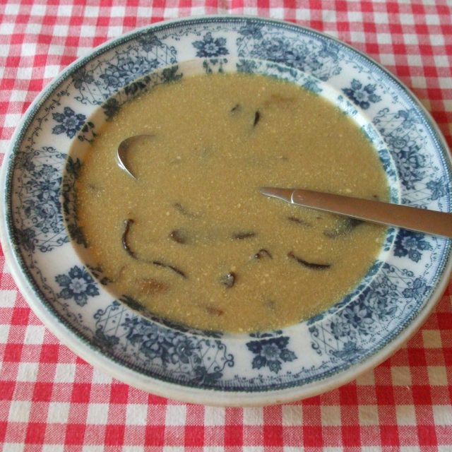 Houbová polévka | foto: Stanislava Brádlová,  Český rozhlas