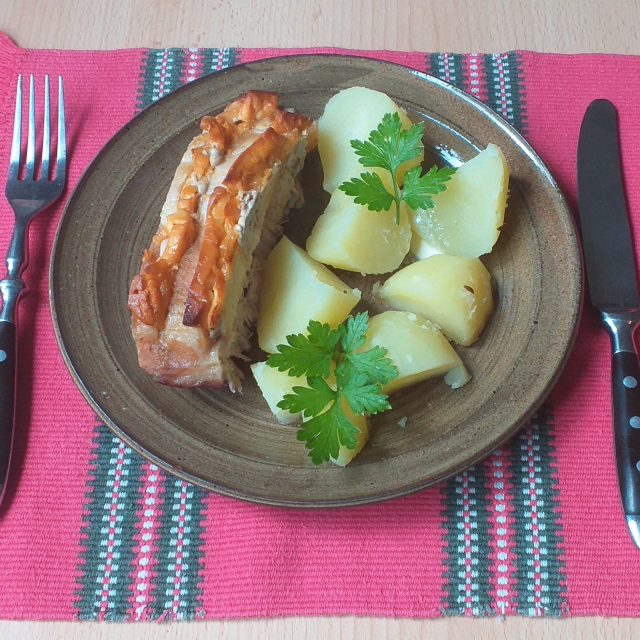 Vepřová pečeně se sýrem | foto: Stanislava Brádlová,  Český rozhlas