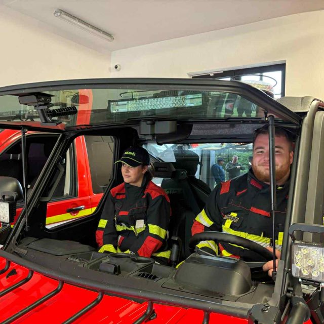 Hasiči z Kytlic mají nového pomocníka při hašení požárů v nepřístupném terénu | foto: Daniela Pilařová,  Český rozhlas