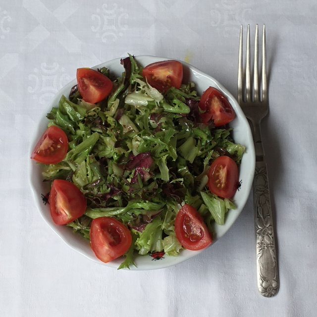 Salát s medovým dresinkem | foto: Stanislava Brádlová,  Český rozhlas