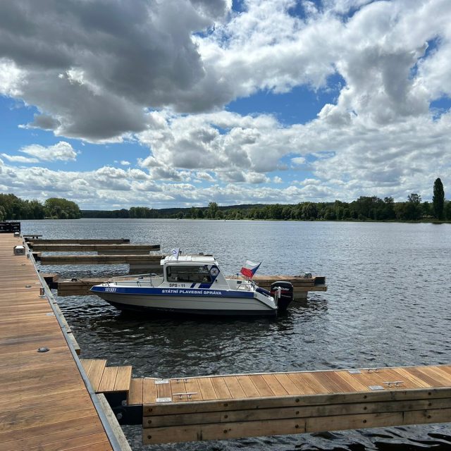 Přístaviště pro malá plavidla ve Štětí | foto: Lucie Heyzlová,  Český rozhlas