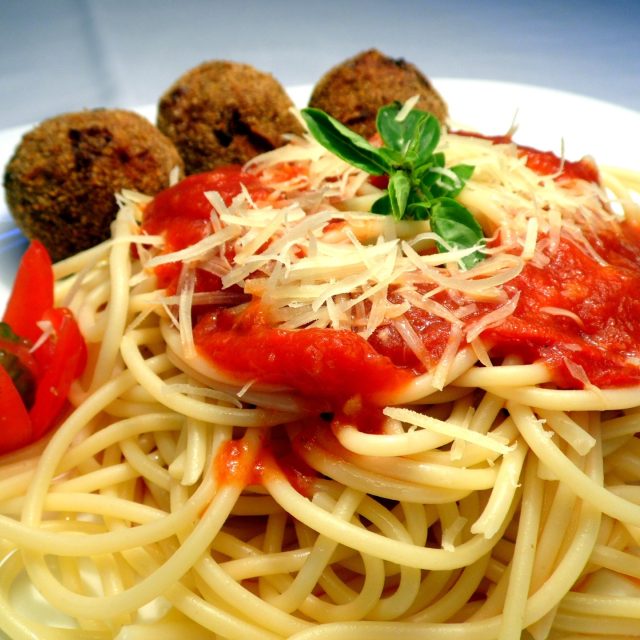 Špagety s masovými kuličkami v rajské omáčce | foto: Fotobanka Pixabay