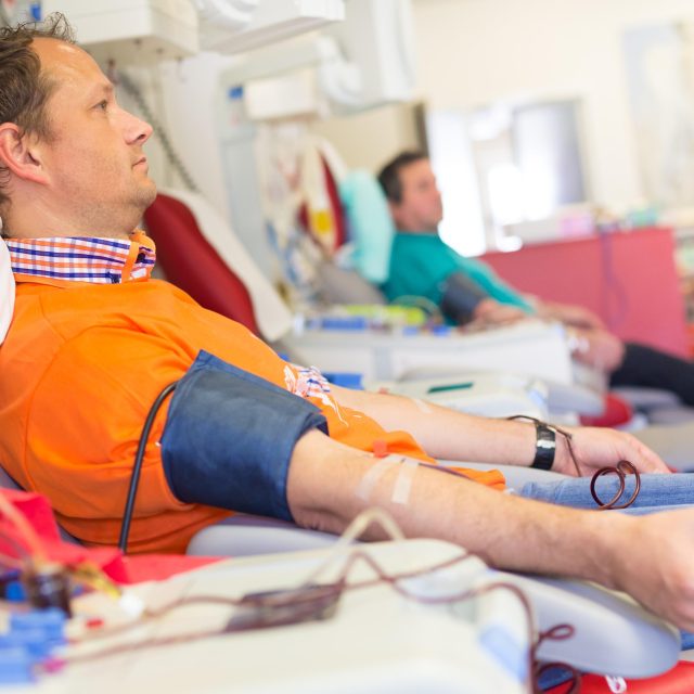 Dárci krve na odběru  (ilustr. obr.) | foto: Profimedia