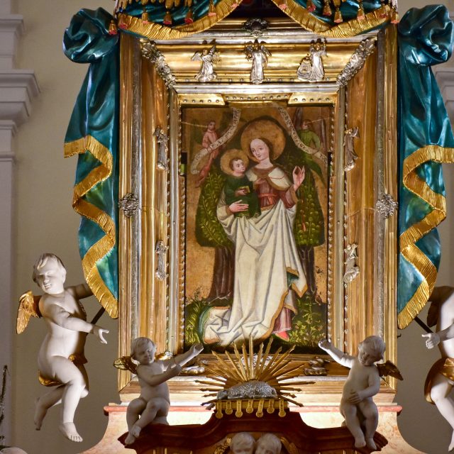 Zašová,  kostel,  milostný obraz Panny Marie | foto: Zdeněk Urbanovský,  Český rozhlas