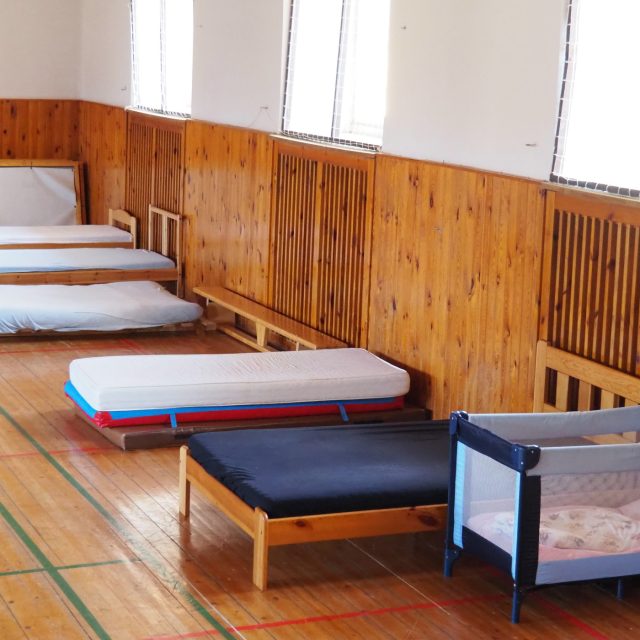 Nouzové ubytování pro ukrajinské uprchlíky  (ilustr. obr.) | foto: Dáša Kubíková,  Český rozhlas Vysočina