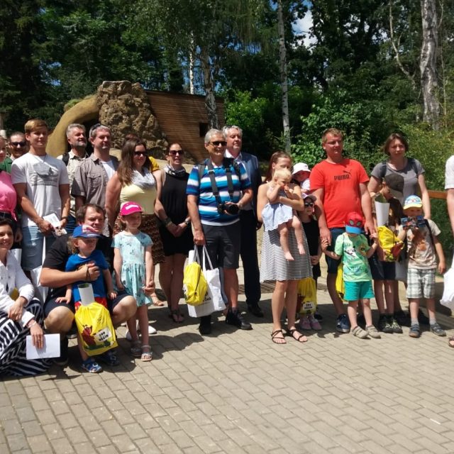 V ústecké zoo se předávaly ceny výhercům soutěže „Jeden kraj – tři zoo“ | foto: Veronika Jaklová,  Český rozhlas