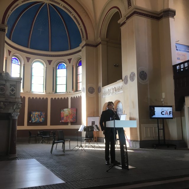 V Teplicích druhým dnem pokračuje přehlídka umění mladých umělců SEJF  | foto: Gabriela Hauptvogelová,  Český rozhlas