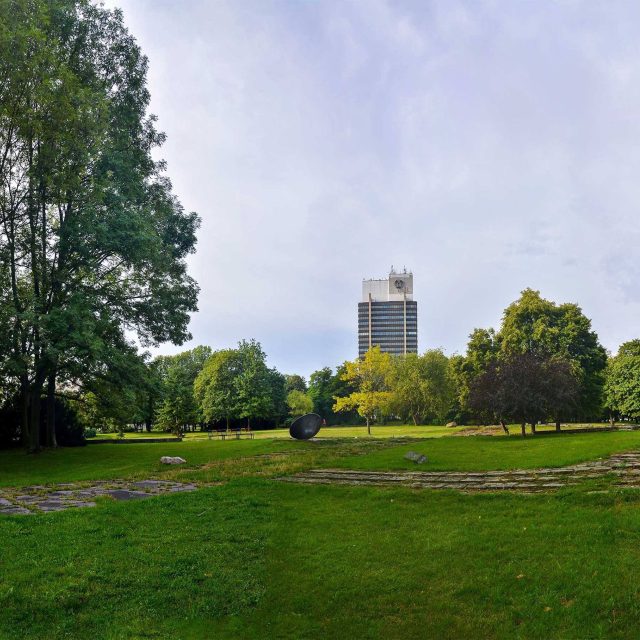Park Střed v Mostě | foto: Pavel Ulrych,  Městská policie Most