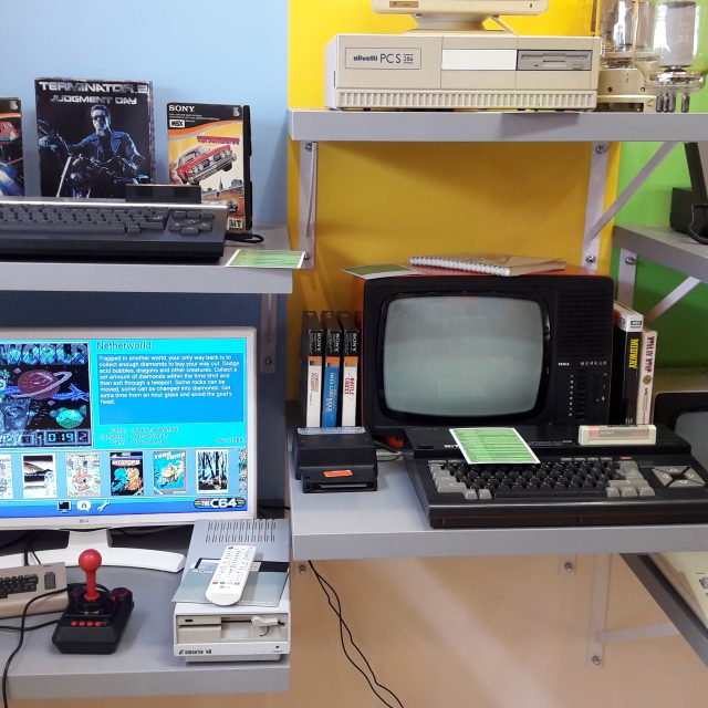 Muzeum starých počítačů v Žatci | foto: Libor Želinský