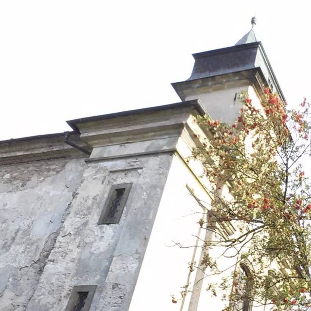 Kostel na Cínovci před rekonstrukcí | foto: Zuzana Zejdová,  Český rozhlas