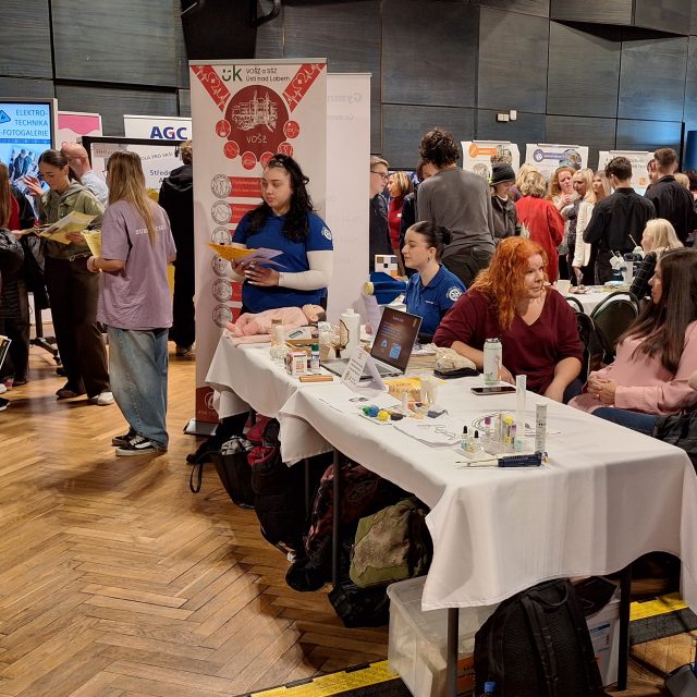 Teplice,  Šance - regionální veletrh středního vzdělávání | foto: Jana Vitásková,  Český rozhlas