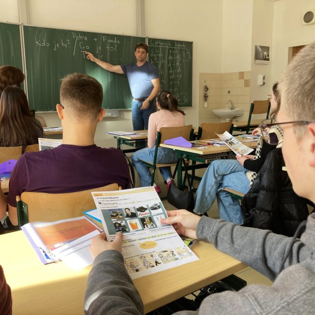 Jazykový kurz  (ilustr. obr.) | foto: Dominik Hron,  Český rozhlas