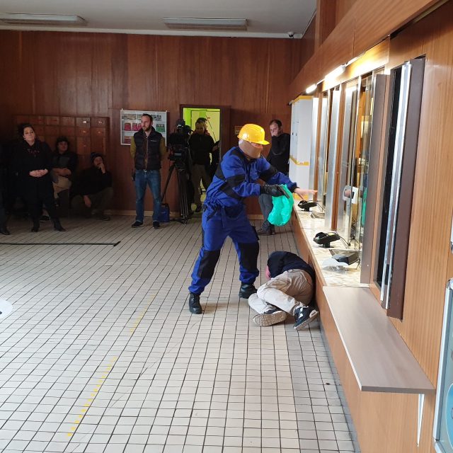 Natáčení seriálu Sever v Neštěmicích | foto: Jan Bachorík,  Český rozhlas