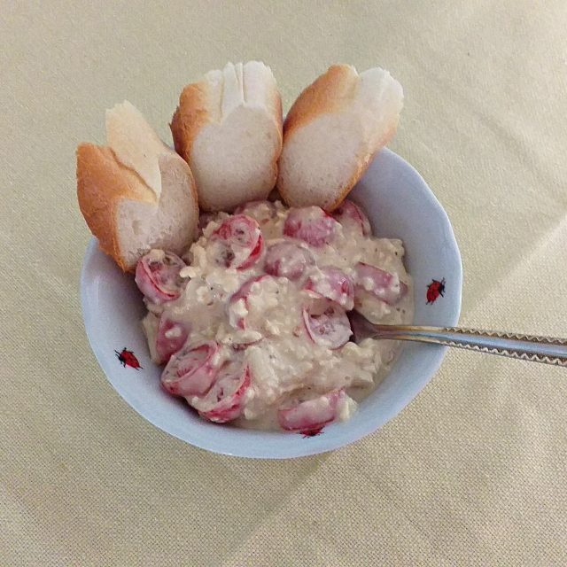 Salát s nivou a rajčaty | foto: Stanislava Brádlová,  Český rozhlas