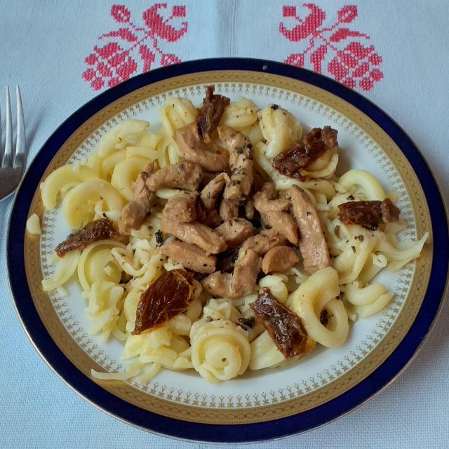 Vepřové nudličky na bazalce | foto: Stanislava Brádlová,  Český rozhlas