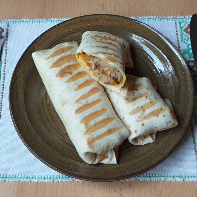 Vepřová pečeně na citrusech v tortile | foto: Stanislava Brádlová,  Český rozhlas