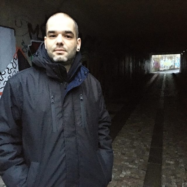 Jan Křapka před opraveným podchodem | foto: Jan Beneš,  Český rozhlas