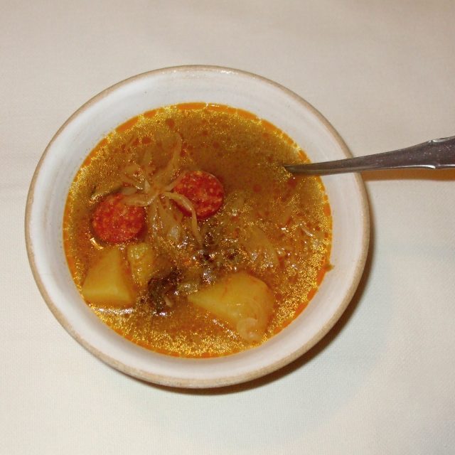 Zelňačka s houbami | foto: Stanislava Brádlová,  Český rozhlas