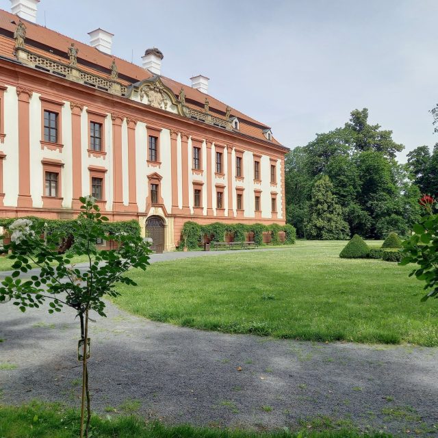 Zámek Kunín je barokní perlou severu Moravy | foto: Petra Štrymplová,  Český rozhlas