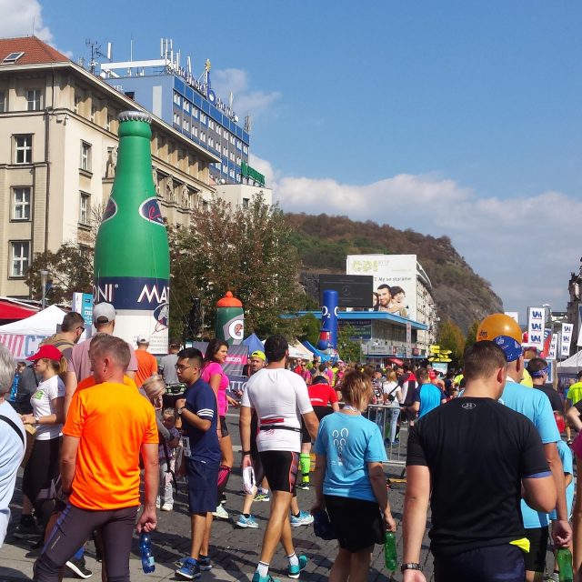 V Ústí nad Labem se už po osmé běžel půlmaraton | foto: Zuzana Zejdová,  Český rozhlas